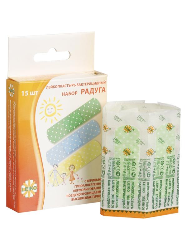 Набор лейкопластырей  Радуга №15