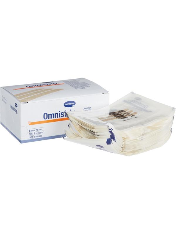 Перевяз. ср-ва Полоски на швы (стер/3 шт) 6х76мм,150 шт,OMNISTRIP 5406835