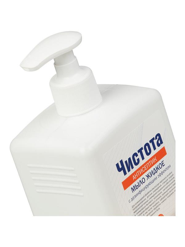 Мыло жидкое дезинф. Чистота Антисептик 1,0 л (с дозатором)