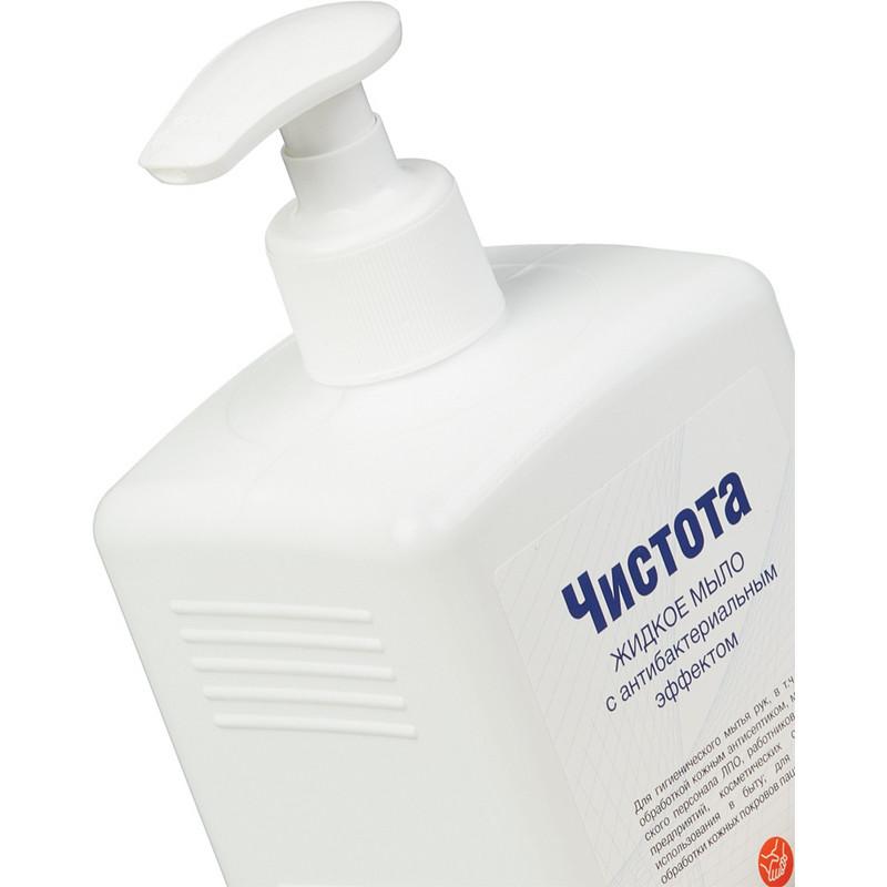 Мыло жидкое дезинф. Чистота 1,0 л (с дозатором)