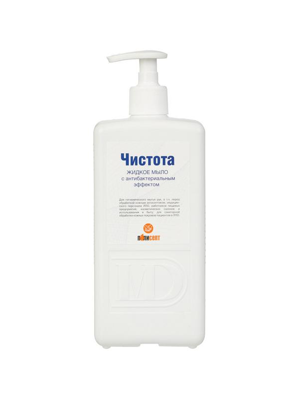 Мыло жидкое дезинф. Чистота 1,0 л (с дозатором)