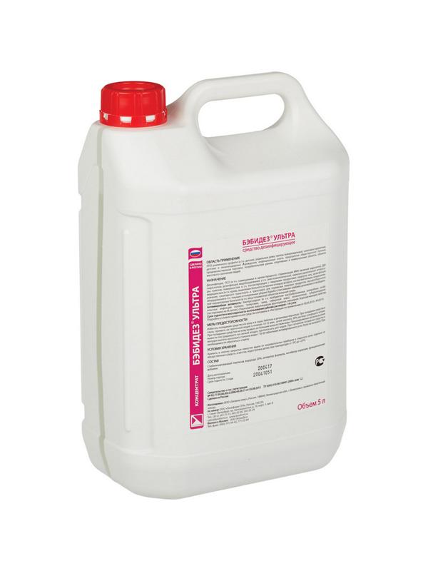 Дезинфицирующее средство БебиДез Ультра 5,0 л (концентрат)