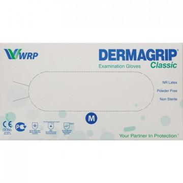 Мед.смотров. перчатки латекс., нестер., н/о, тек. Dermagrip Classic(M) 50 п