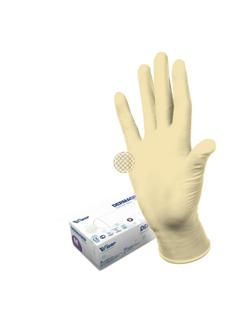 Мед.смотров. перчатки латекс., нестер., н/о, тек. Dermagrip Classic(L) 50 п