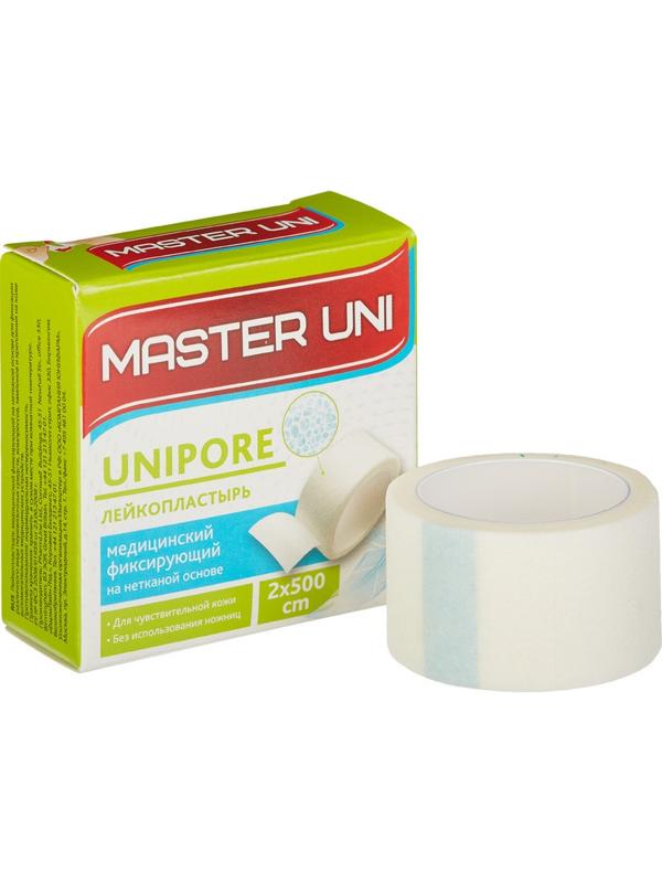 Перевяз. ср-ва Лейкопластырь 2х500см нетканый в картоне Master Uni