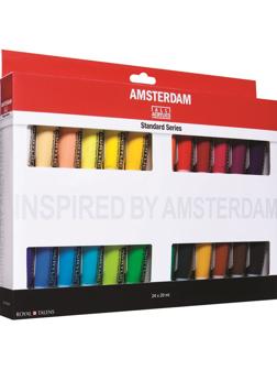 Краски акриловые Amsterdam 24 цвх20мл 17820424