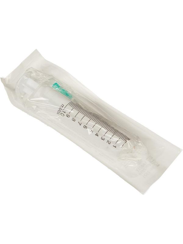 Шприц 2-комп. однораз. 10мл игла 21G (0,8x40) SFM 100шт/уп