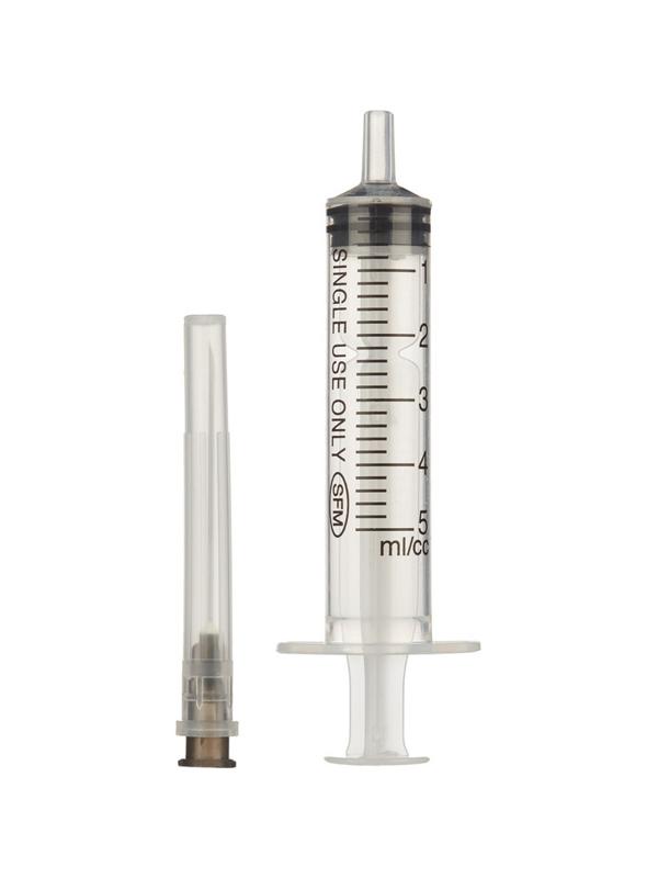 Шприц 3-комп. однораз. 5мл игла 22G (0,7x40) SFM 100шт/уп