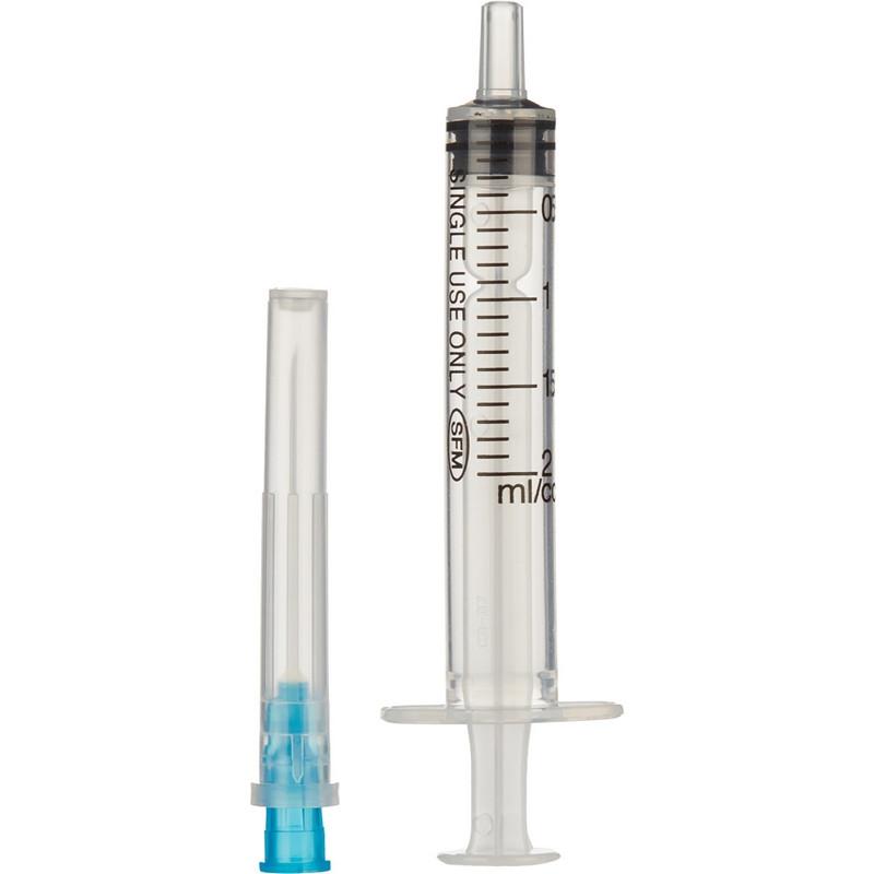 Шприц 3-комп. однораз. 2мл игла 23G (0.6x30 мм) SFM 100шт/уп