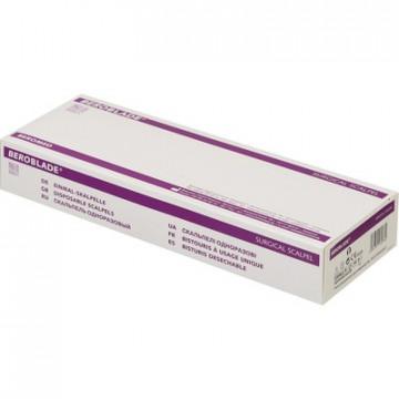 Скальпель стер, лезв.из в/угл.ст. р-10 Beroblade 10шт/уп