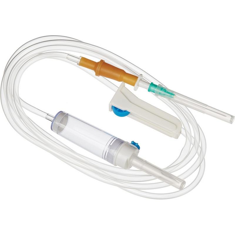 Система переливания р-ров одноразовая (пластик. игла SLIP) VM