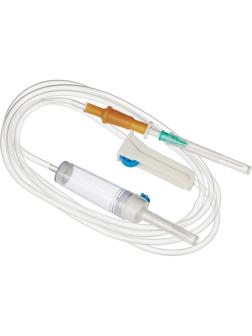 Система переливания р-ров одноразовая (пластик. игла SLIP) VM