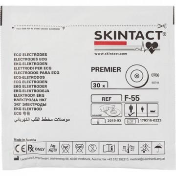 Электроды для ЭКГ однораз. D 55 пена, ж.гель, кратковр., Skintact F-55, 30