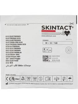 Электроды для ЭКГ однораз. D 60 н/тк, ж.гель, холтер, Skintact T-60, 30 шт.