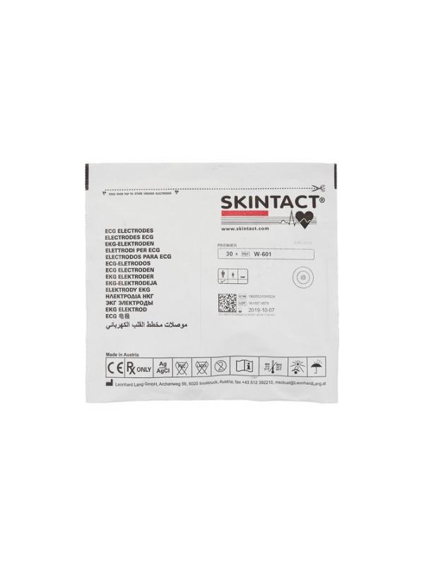 Электроды для ЭКГ однораз. D 50 текст, т.гель, холт. Skintact W-601, 30 шт.