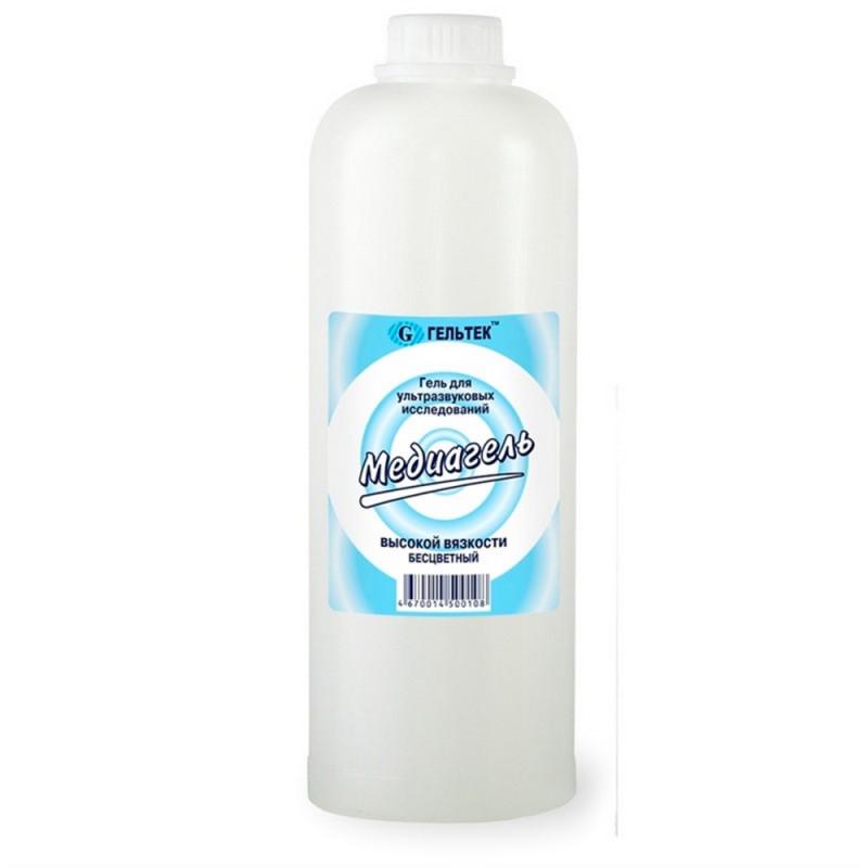 Гель для УЗИ МЕДИАГЕЛЬ 1кг/бут. высокой вязкости (б/цв.)