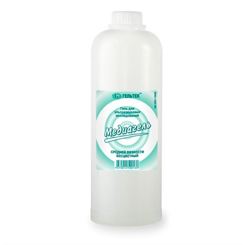 Гель для УЗИ МЕДИАГЕЛЬ 1кг/бут. средней вязкости (б/цв.)