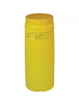 Емкость-контейнер д/сбора ост.инстр.с иглосъем.Б Жел.2л.ОЛДАНС