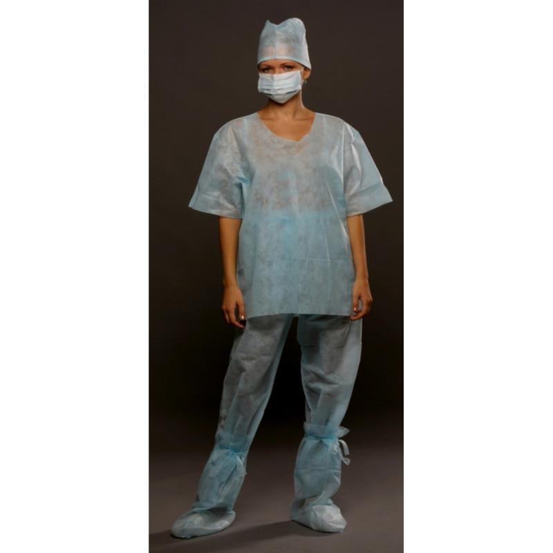 Костюм мед.хирургич. стерил. (рубаш.,брюки), пл.42,р.52-54