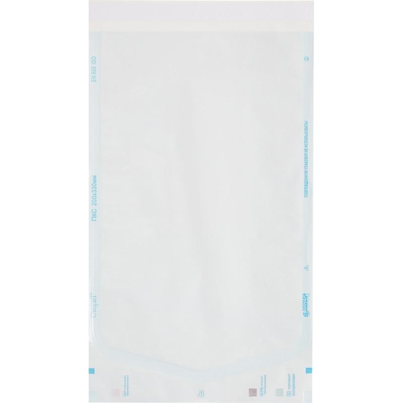 Пакет для стерилизации комбинир. 200 x 330 мм самокл. 100 шт/уп СтериТ