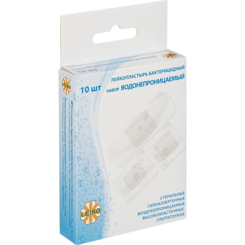 Набор лейкопластырей  Водонепроницаемый №10