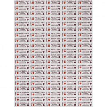 Индикатор стерилизации ПАР ИнТЕСТ-ПФ-В 121 и 134 все режимы, 500 шт.,б/ж