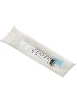 Шприц 3-комп. однораз. 2мл игла приложенная 23G (0,6х30) VM 100шт/уп