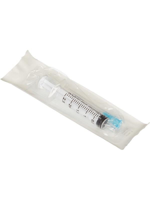 Шприц 3-комп. однораз. 2мл игла приложенная 23G (0,6х30) VM 100шт/уп