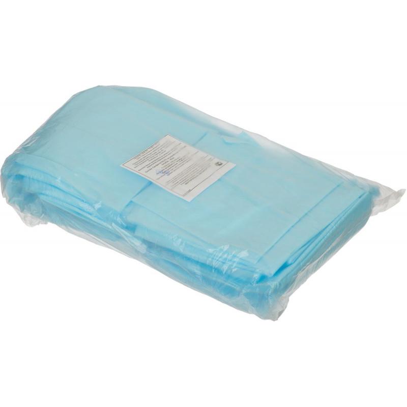 Салфетка н/с 70х80см спанбонд пл.25, голубая, 40шт/уп