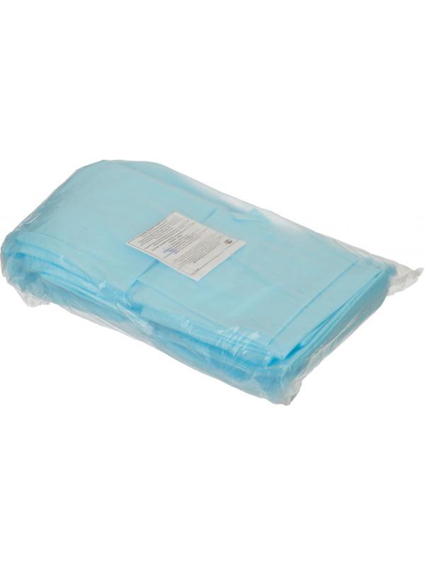 Салфетка н/с 70х80см спанбонд пл.25, голубая, 40шт/уп