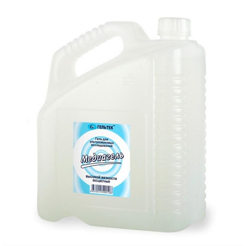 Гель для УЗИ МЕДИАГЕЛЬ 5кг/бут. высокой вязкости (б/цв.)