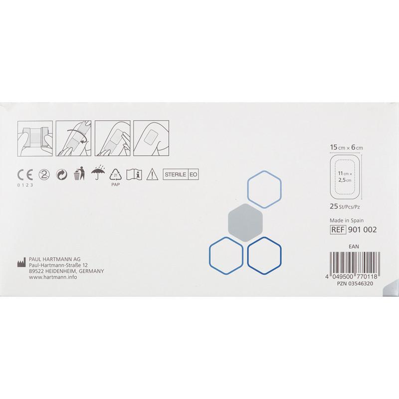 Перевяз. ср-ва Самок.стер повязки 15х6см 25шт.,COSMOPOR E steril 9010300