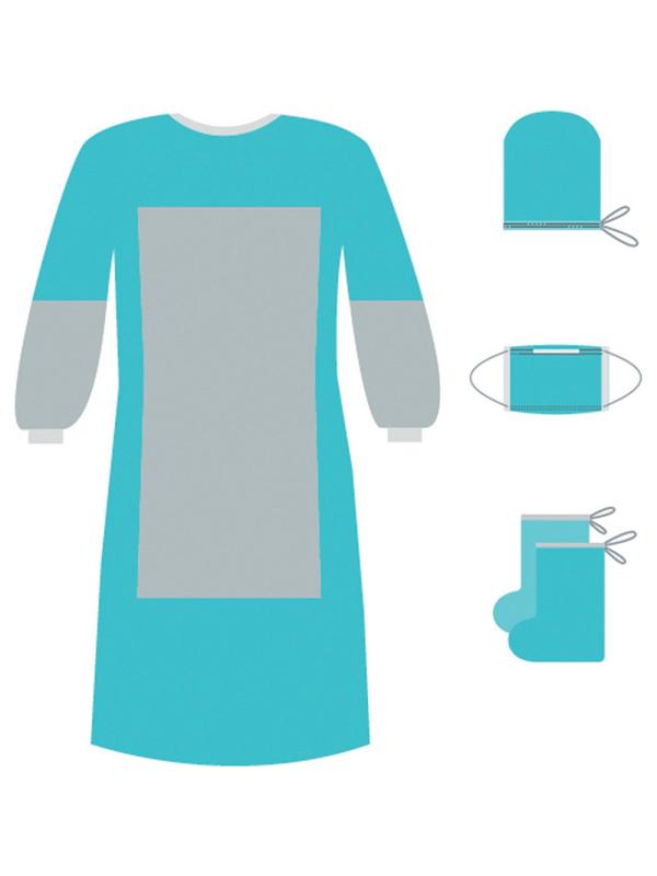 Комплект медицинский хирургич., стерил. КХ-02