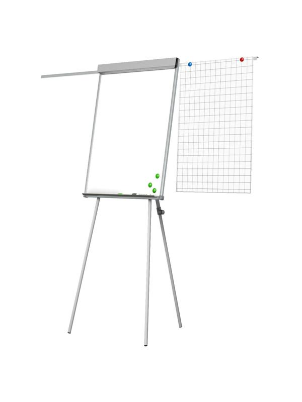Флипчарт на треноге с выдвижной планкой