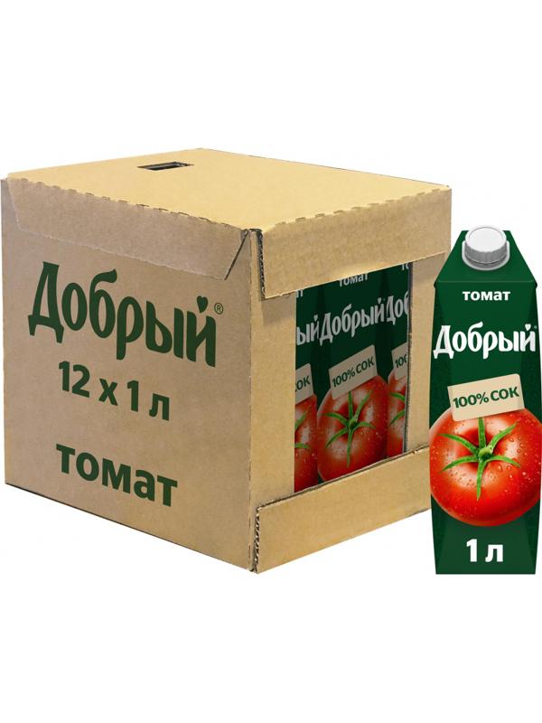 Сок Добрый томатный 1 л