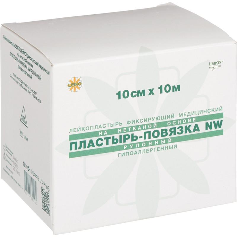 Перевяз.ср-ва Пластырь-повязка фикс. Липкий бинт элас. NW 10смx10м