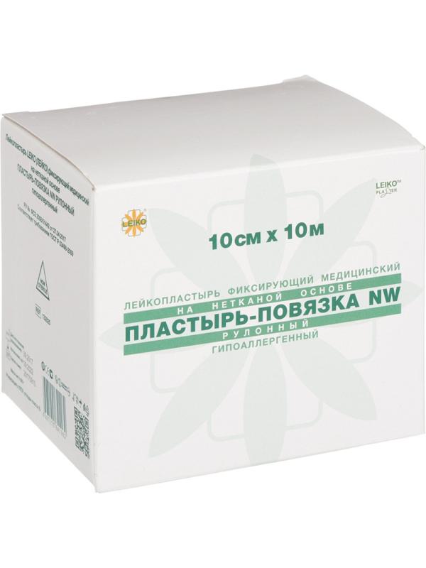 Перевяз.ср-ва Пластырь-повязка фикс. Липкий бинт элас. NW 10смx10м