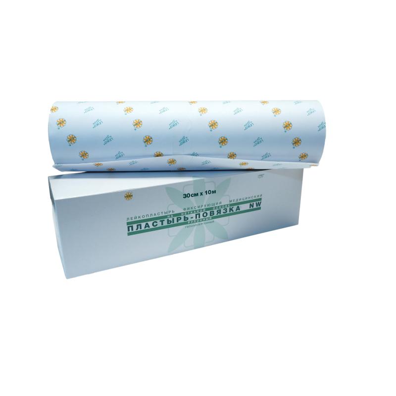 Перевяз. ср-ва Пластырь-повязка фикс.  Липкий бинт  эласт.30см*10м