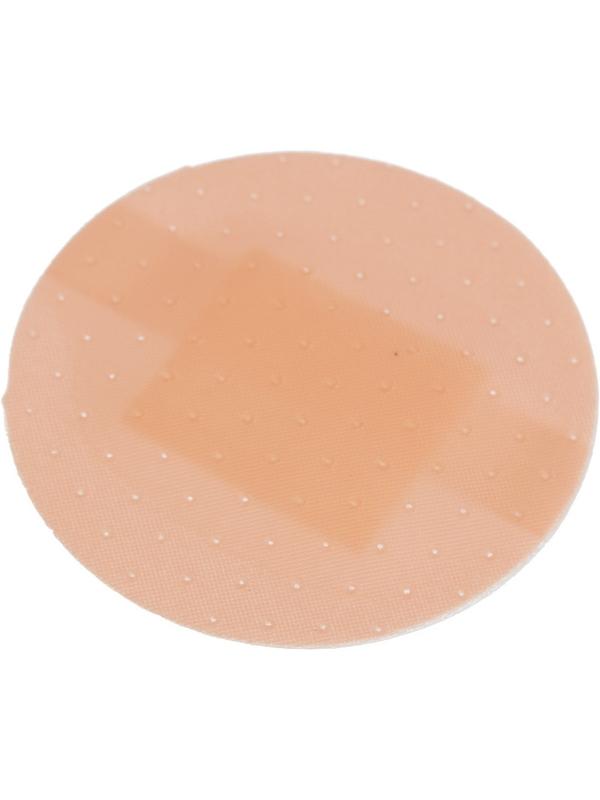 Перевяз. ср-ва Лейкопластырь бакт. 2,2см круг полимерный телесный1000шт/уп