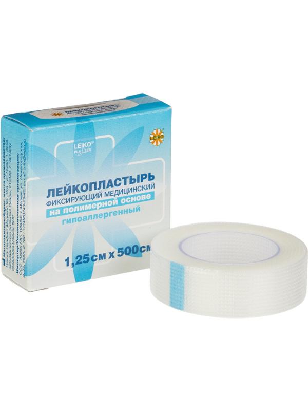 Перевяз. ср-ва Лейкопластырь 1,25х500см полимерный в картоне