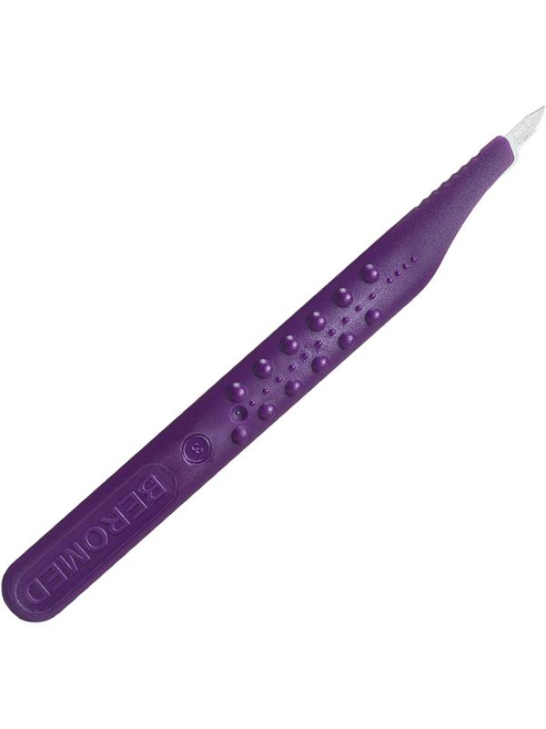 Скальпель стер, лезв.из в/угл.ст. р-15 Beroblade 10шт/уп