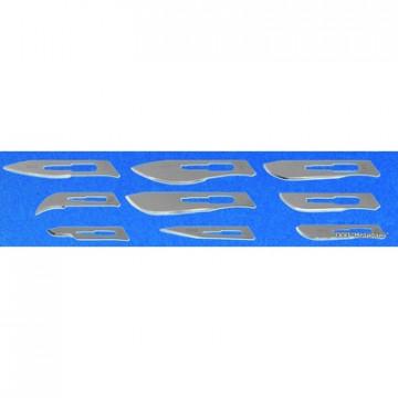 Лезвие для скальпеля стер.из в/углерод. стали р-10 Beroblade 100шт/уп