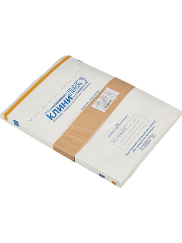 Пакет для стерилизации бум. 250 х 320 мм белый самокл. 100 шт/уп Клинипак