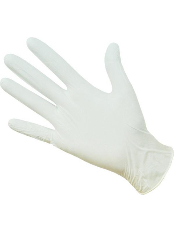 Мед.смотров. перчатки латекс., нестер., с пудрой, MiniMax S 50 пар/уп