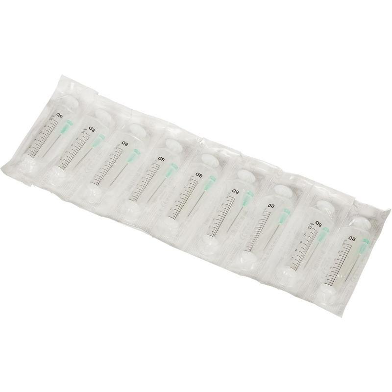 Шприц 2-комп. однораз. 10мл игла 21G (0,8х40) BD 100шт/уп