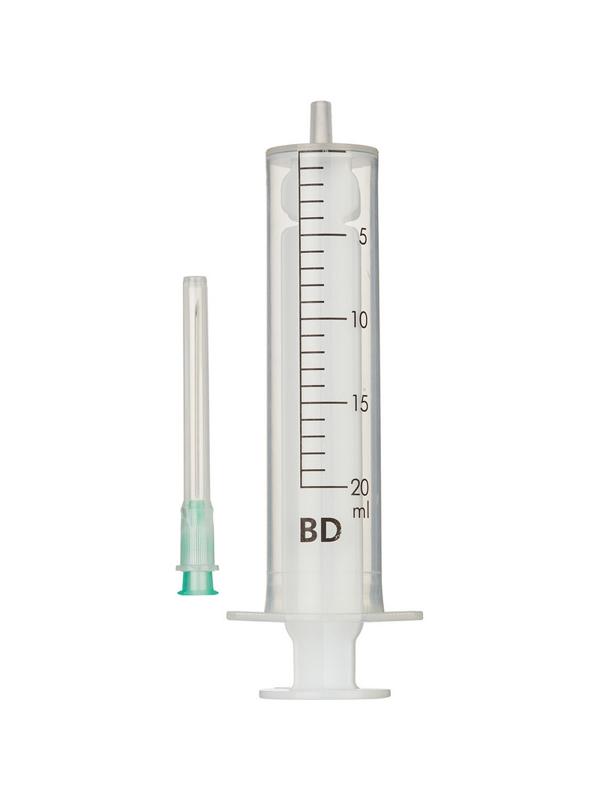 Шприц 2-комп. однораз. 20мл игла 21G (0,8х40) BD 80шт/уп