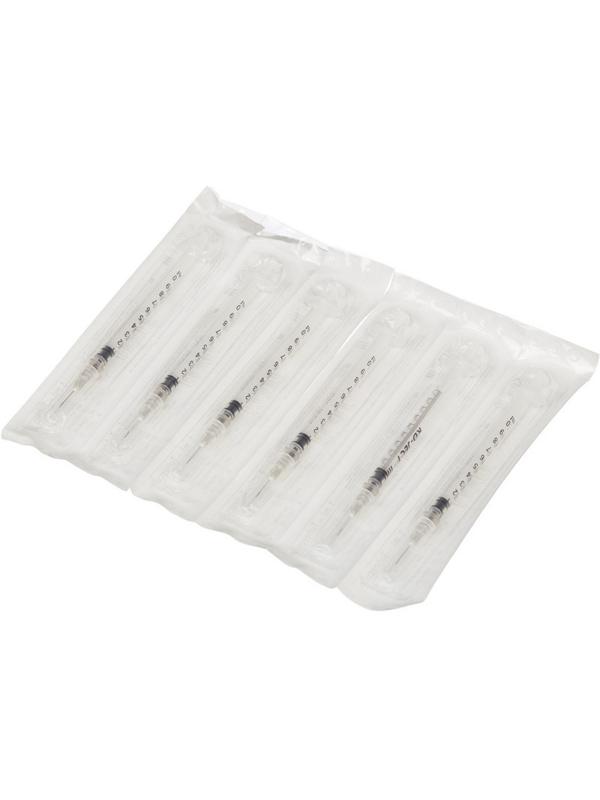 Шприц 3-комп. однораз. туб.1мл игла надетая 27G (0,4х12) KDМ 100шт/уп