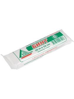 Перевяз. ср-ва Бинт нестер. 10мх16см,  Life, (инд голубая уп пл.32г)