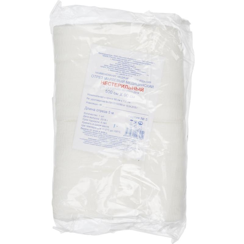 Перевяз. ср-ва Отрез марлевый нестерильный 5м. пл.27г ШК 003454/147943