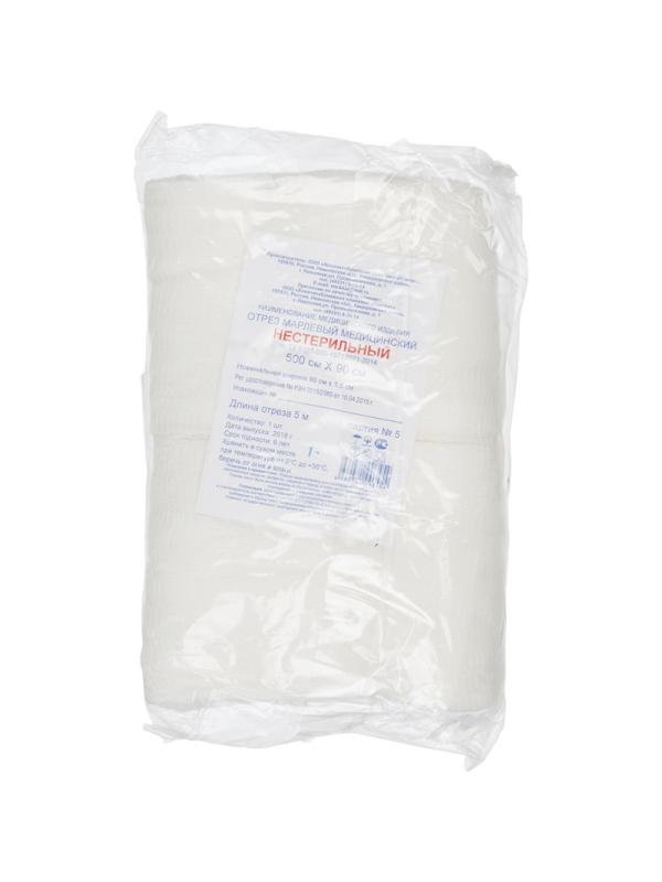 Перевяз. ср-ва Отрез марлевый нестерильный 5м. пл.27г ШК 003454/147943